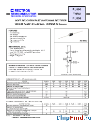 Datasheet RL850-T manufacturer Rectron