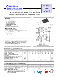 Datasheet SF303A manufacturer Rectron