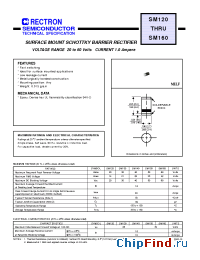 Datasheet SM120-W manufacturer Rectron