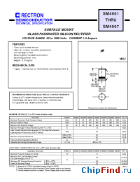 Datasheet SM4001 manufacturer Rectron