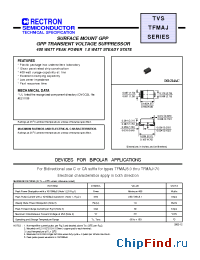Datasheet SMAJ160CA-W manufacturer Rectron