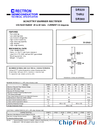 Datasheet SR330 manufacturer Rectron
