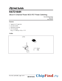 Datasheet HAT2164H manufacturer Renesas