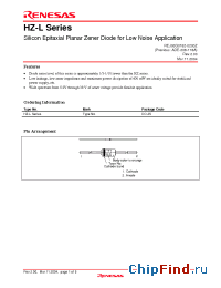 Datasheet HZ22L manufacturer Renesas