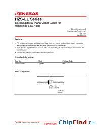 Datasheet HZS3CLL manufacturer Renesas