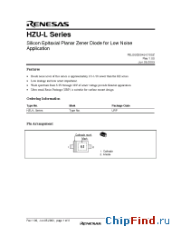 Datasheet HZU11LA3 manufacturer Renesas