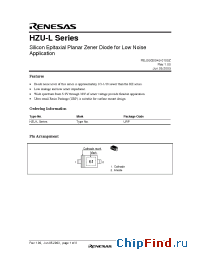 Datasheet HZU12LA1 manufacturer Renesas
