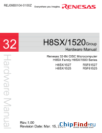 Datasheet R5F61527J40FPV manufacturer Renesas