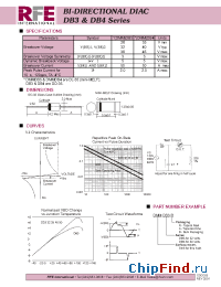 Datasheet DMMDB3A manufacturer RFE