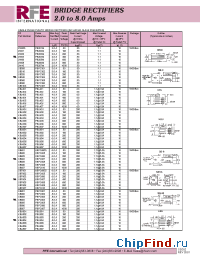 Datasheet KBPC610 manufacturer RFE