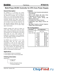 Datasheet RT9237A manufacturer RichTek