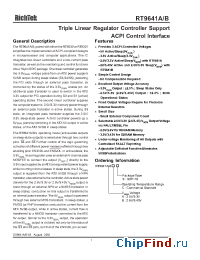 Datasheet RT9641ACS2 manufacturer RichTek