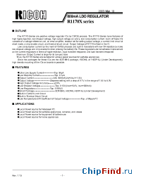 Datasheet R1170D241A-TR manufacturer RICOH