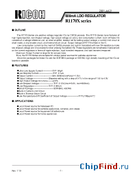 Datasheet R1170D341B-T2 manufacturer RICOH