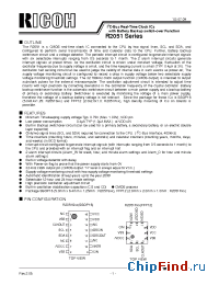 Datasheet R2051K02-E2 manufacturer RICOH
