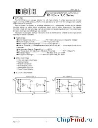 Datasheet R3112N451C производства RICOH