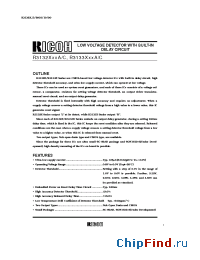 Datasheet R3132 manufacturer RICOH