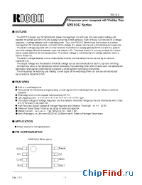 Datasheet R5101G003A manufacturer RICOH