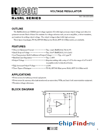 Datasheet RH5RL23A manufacturer RICOH