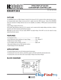 Datasheet RN5RY202 manufacturer RICOH