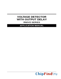 Datasheet RN5VD09AA-TL manufacturer RICOH