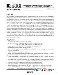 Datasheet RX5C348B manufacturer RICOH