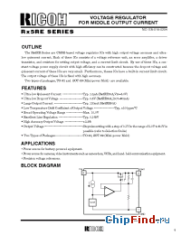 Datasheet Rx5RE49A manufacturer RICOH