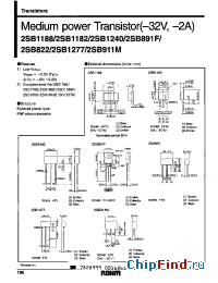 Datasheet 2SB1277P manufacturer Rohm