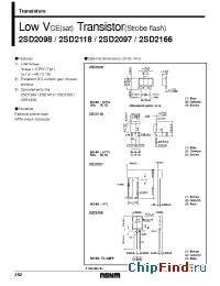 Datasheet 2SD2097 manufacturer Rohm