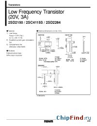 Datasheet 2SD4115S manufacturer Rohm