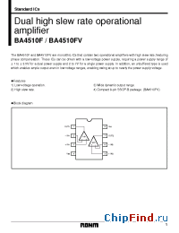 Datasheet BA4510 производства Rohm