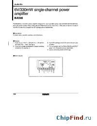 Datasheet BA546 manufacturer Rohm