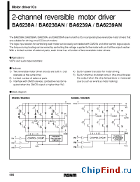 Datasheet BA6238A manufacturer Rohm