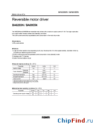 Datasheet BA6284 manufacturer Rohm
