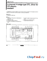 Datasheet BA6299FP manufacturer Rohm