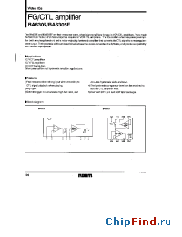 Datasheet BA6305 manufacturer Rohm
