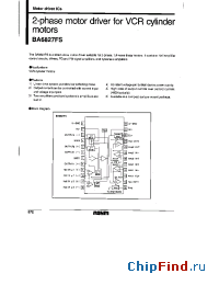 Datasheet BA6827FS manufacturer Rohm