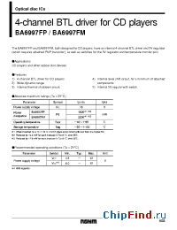 Datasheet BA6997FP manufacturer Rohm