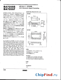 Datasheet BA7266F manufacturer Rohm