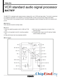 Datasheet BA7797 производства Rohm