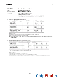 Datasheet BD3507HFV manufacturer Rohm