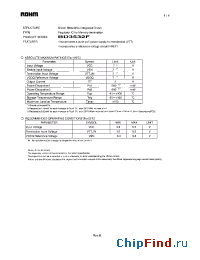 Datasheet BD3532F manufacturer Rohm