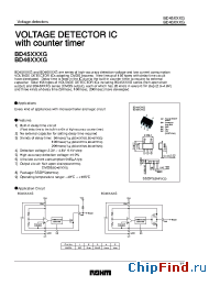 Datasheet BD45232 manufacturer Rohm