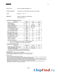Datasheet BD6718FV manufacturer Rohm