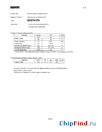 Datasheet BD6761FS manufacturer Rohm