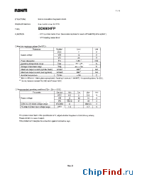 Datasheet BD6904FP manufacturer Rohm