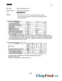 Datasheet BD6909EFV manufacturer Rohm