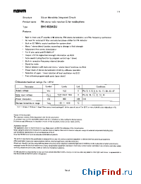 Datasheet BH1403AGU manufacturer Rohm