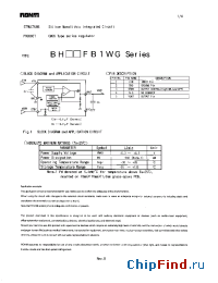 Datasheet BH25FB1WG manufacturer Rohm