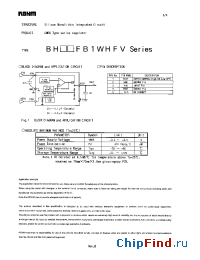 Datasheet BH29FB1WHFV manufacturer Rohm